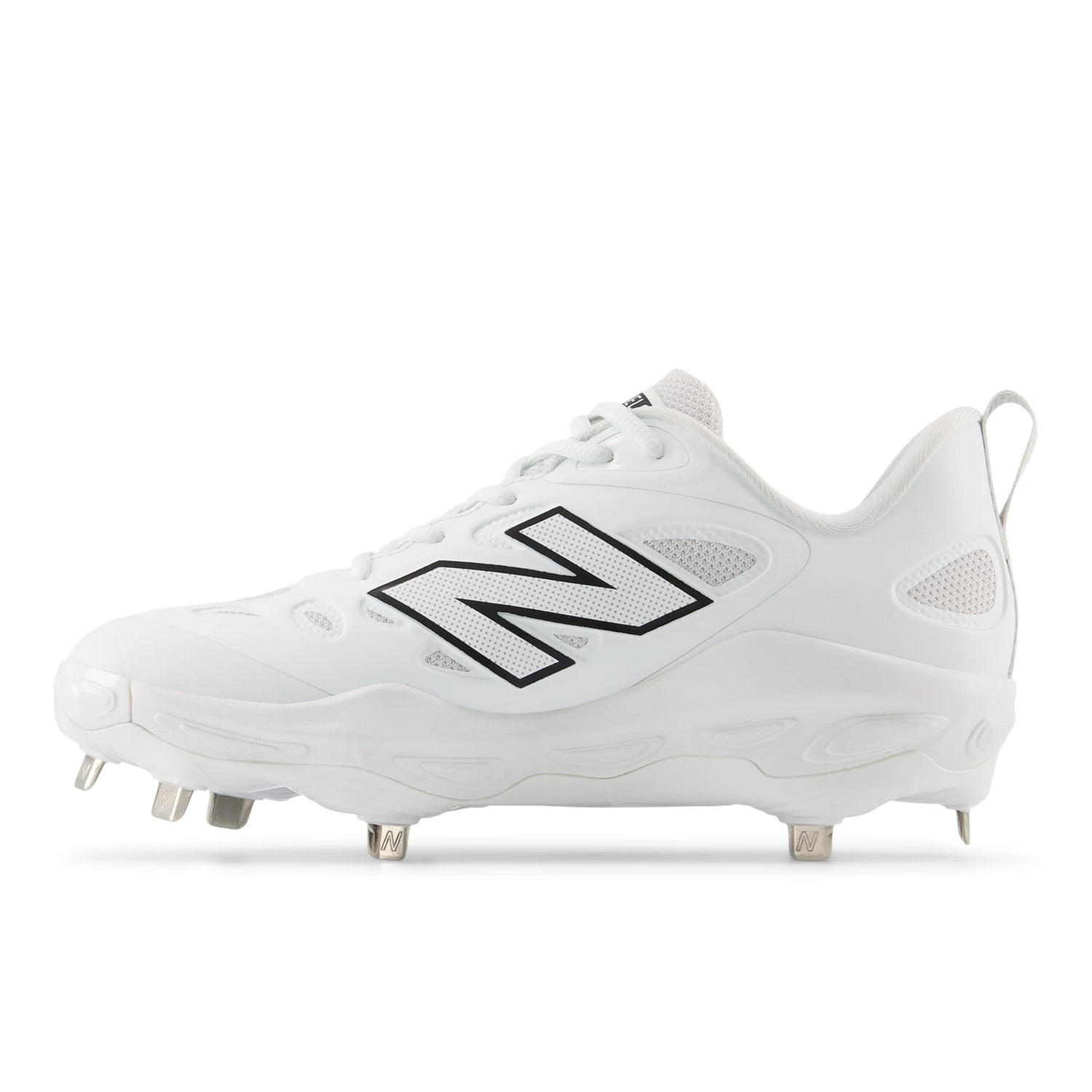 Women's Fresh Foam Velo v4 Metal Cleat - White/Black