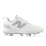 New Balance Fuse v5 Molded Cleat - White/Raincloud/White