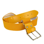 Baseball and Softball Elastic Belt - Gold