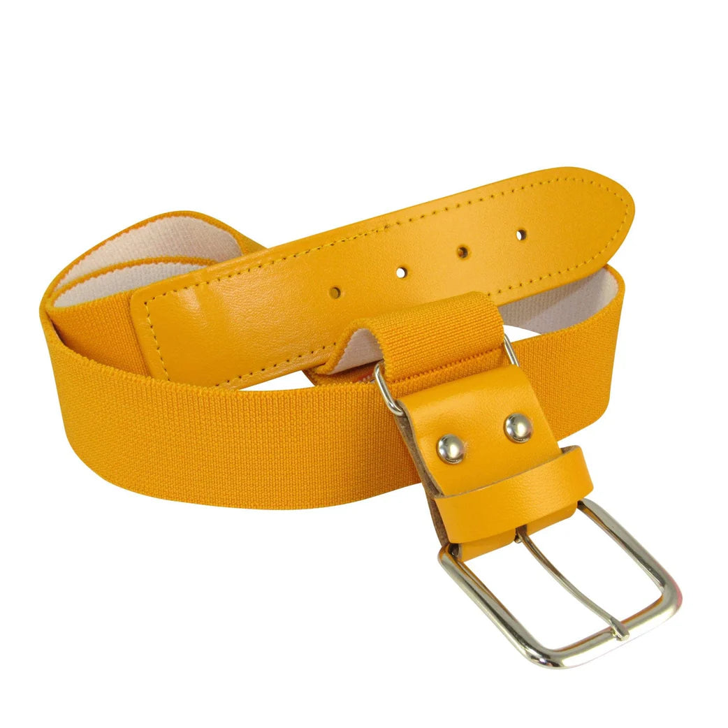 Baseball and Softball Elastic Belt - Gold