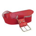 Baseball and Softball Elastic Belt - Scarlet