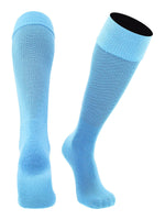 Adult Size Multisport Tube Socks - (Columbia Blue)