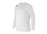 NB Youth Long Sleeve Tech Tee - White