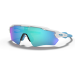 Radar EV XS Path (Youth Fit) Polished White / Prizm Sapphire