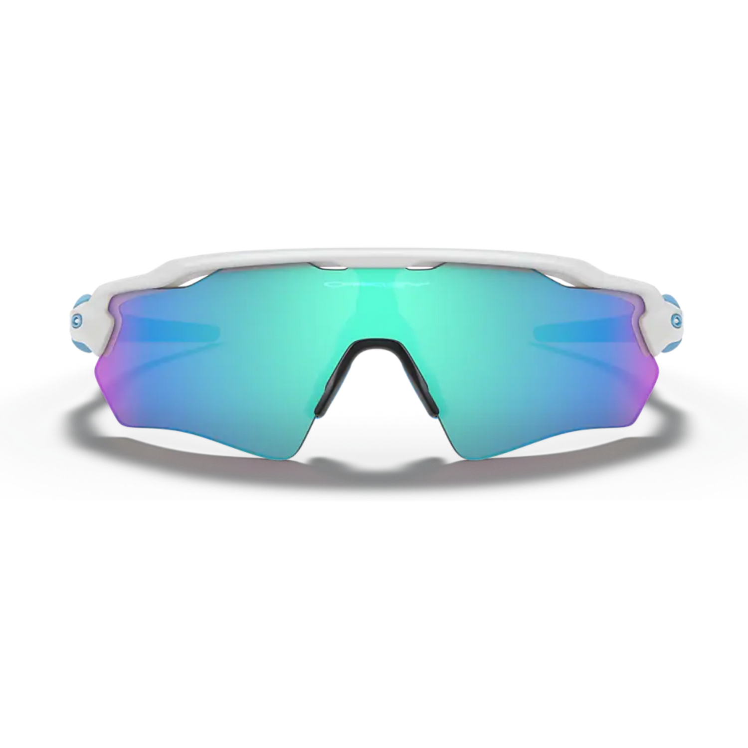 Radar EV XS Path (Youth Fit) Polished White / Prizm Sapphire