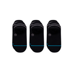 Stance Cotton No Show Socks 3 Pack - Black