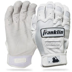 CFX Pro Full Color Chrome Batting Gloves - White
