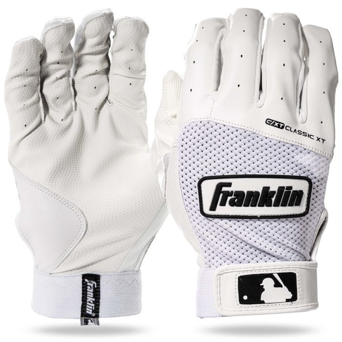 Youth Classic XT Batting Gloves - White