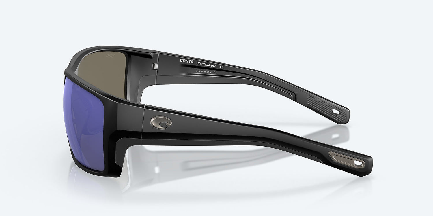 Reefton Pro - Matte Black / Blue Mirror 580G