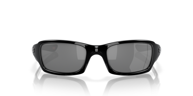 Fives Squared Polished Black w/ Black Iridium Polarized
