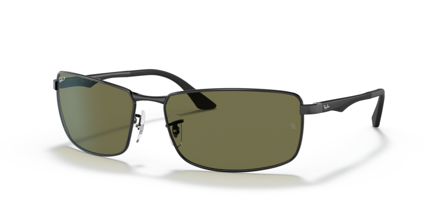 Ray-Ban RB3498 - Black/Green