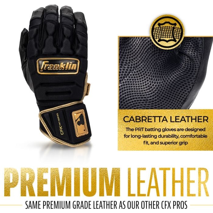 CFX PRT Protective Batting Gloves Black/Gold