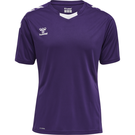 Short-Sleeved Sport Jersey - Acai/White