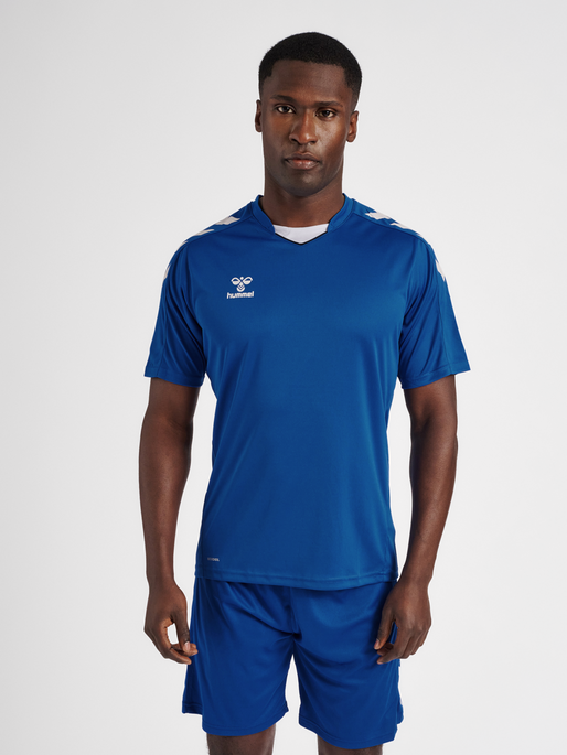 SHORT-SLEEVED SPORTS JERSEY - True Blue