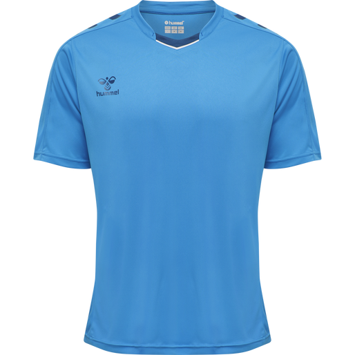 SHORT-SLEEVED SPORTS JERSEY - Blue Danube