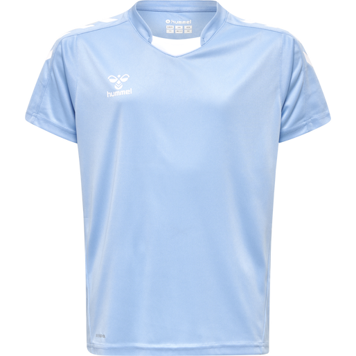 HMLCORE XK Poly Jersey S/S Kids - Argentina Blue