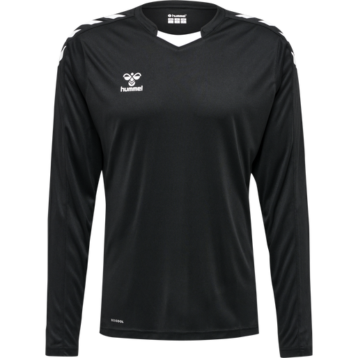 HMLCORE XK Poly Jersey L/S - Black