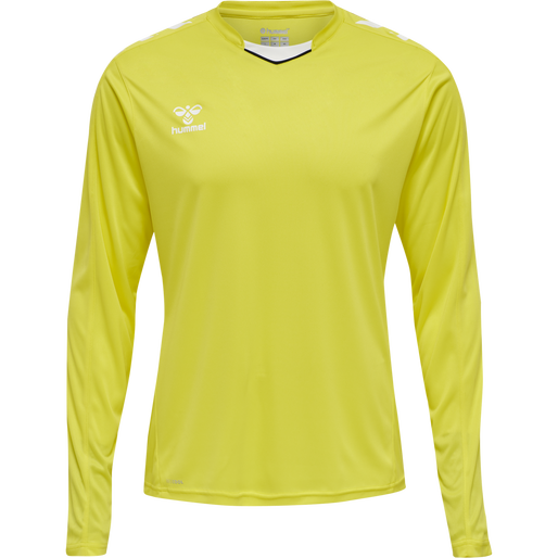 HMLCORE XK Poly Jersey L/S - Blazing Yellow