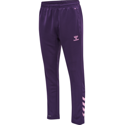 HMLCORE XK POLY PANTS - Acai