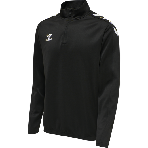 HMLCORE XK Half Zip Poly Sweat - Black