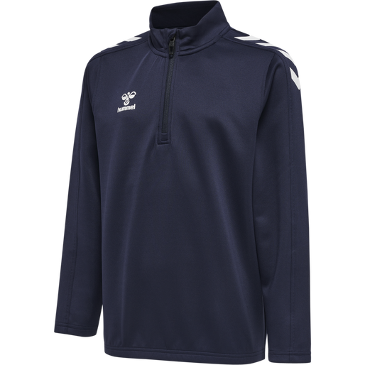 HMLCORE XK Half Zip Poly Sweat Kids - Marine