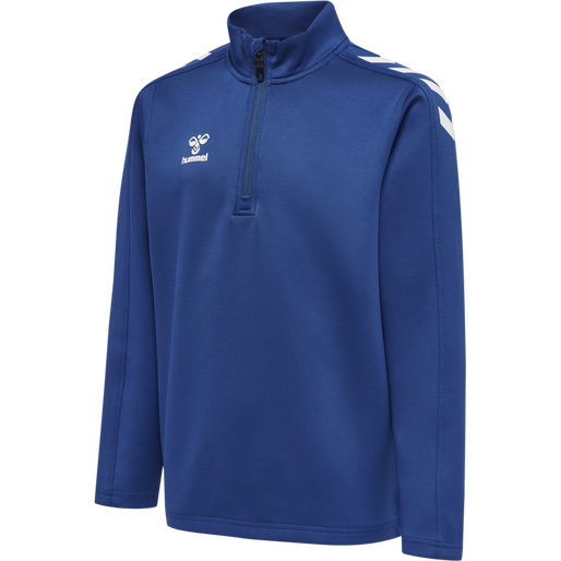 HMLCORE XK HALF ZIP POLY SWEAT KIDS - True Blue