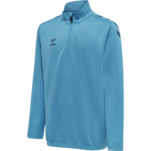 HMLCORE XK Half Zip Poly Sweat Kids - Blue Danube
