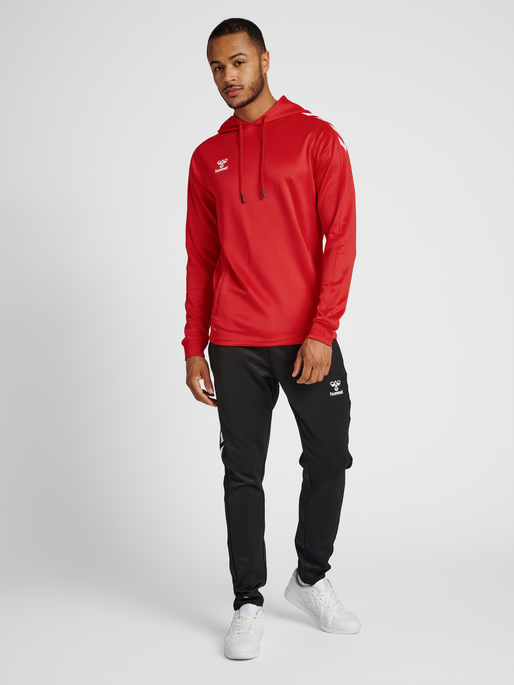 HMLCORE XK Poly Sweat Hoodie - True Red
