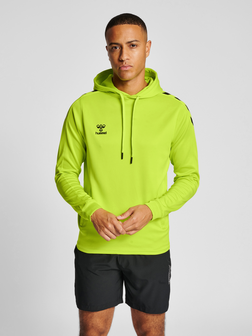 HMLCORE XK POLY SWEAT HOODIE - Lime Popsicle