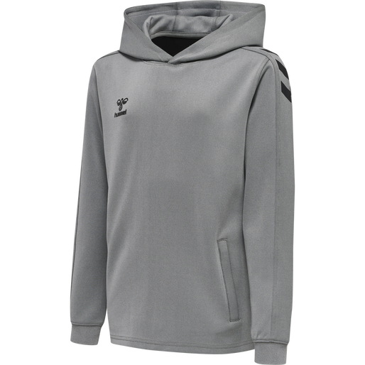 HMLCORE XK Poly Kids Sweat Hoodie - Grey Melange