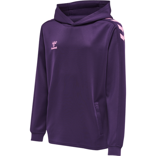 HMLCORE XK Poly Kids Sweat Hoodie - Acai