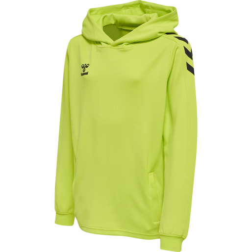 HMLCORE XK POLY KIDS SWEAT HOODIE - Lime Popsicle