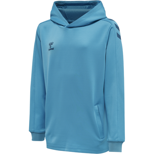 HMLCORE XK POLY KIDS SWEAT HOODIE - Blue Danube