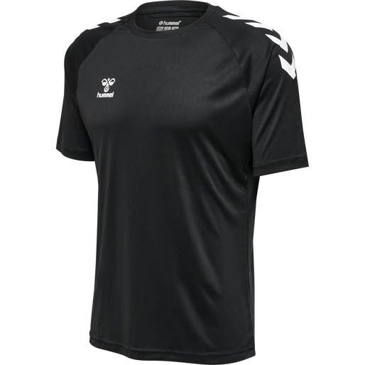 HMLCORE XK Core Poly T-Shirt S/S  - Black