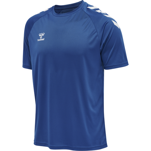 HMLCORE XK Core Poly T-Shirt S/S - True Blue
