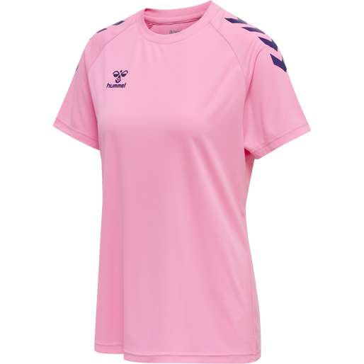 HMLCORE XK Core Poly T-Shirt S/S Womens - Cotton Candy