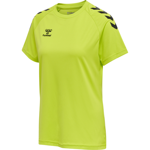 HMLCORE XK Core Poly T-Shirt S/S Womens - Lime Popsicle