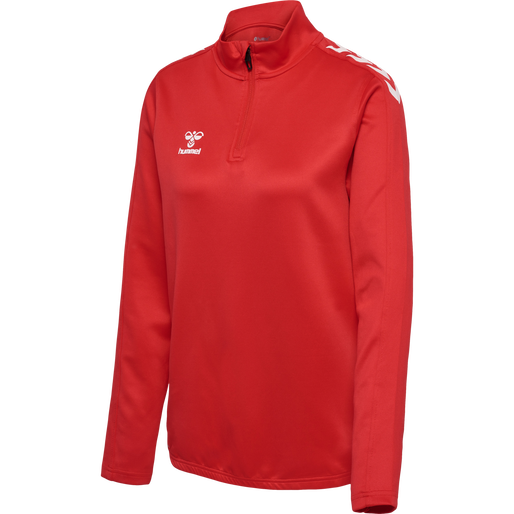 HMLCORE XK HALF ZIP SWEAT WOMAN - True Red