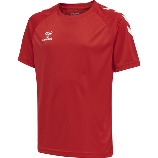 HMLCORE XK Core Poly T-Shirt S/S Kids - Team Red