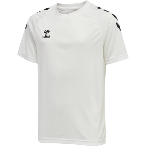 HMLCORE XK Core Poly T-Shirt S/S Kids - White