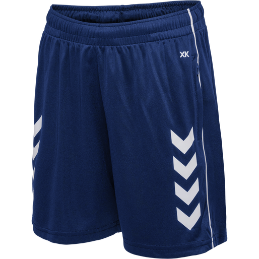 HMLCORE XK POLY COACH SHORTS KIDS - Marine