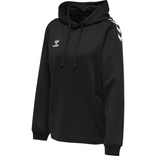 HMLCORE XK POLY SWEAT HOODIE WOMAN - Black