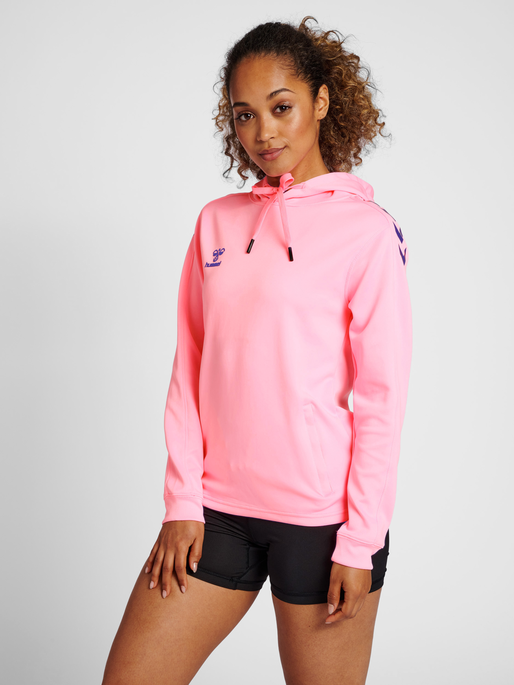 HMLCORE XK Poly Sweat Hoodie Woman - Cotton Candy