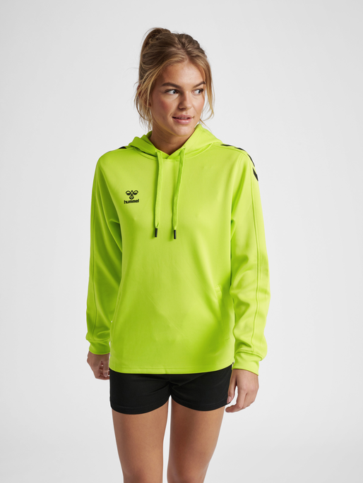 HMLCORE XK Poly Sweat Hoodie Woman - LIME POPSICLE