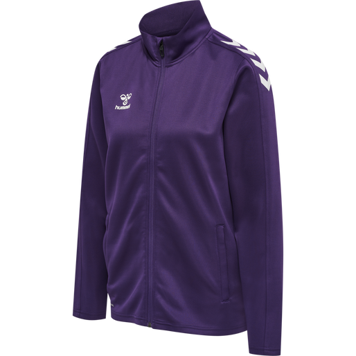 HMLCORE XK Poly Zip Sweat Woman - Acai