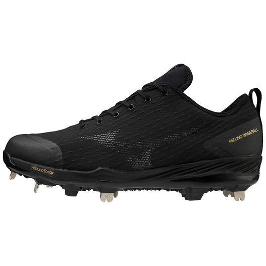 Mizuno Dominant 4 Low Men's Metal Baseball Cleat- Black