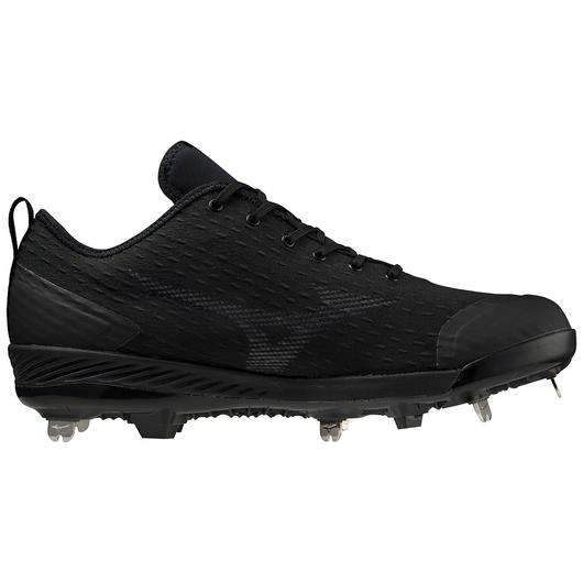 Mizuno Dominant 4 Low Men's Metal Baseball Cleat- Black