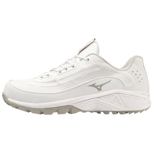 Mizuno Ambition 3 FP Low All Surface Women's Turf Shoe - White/Grey