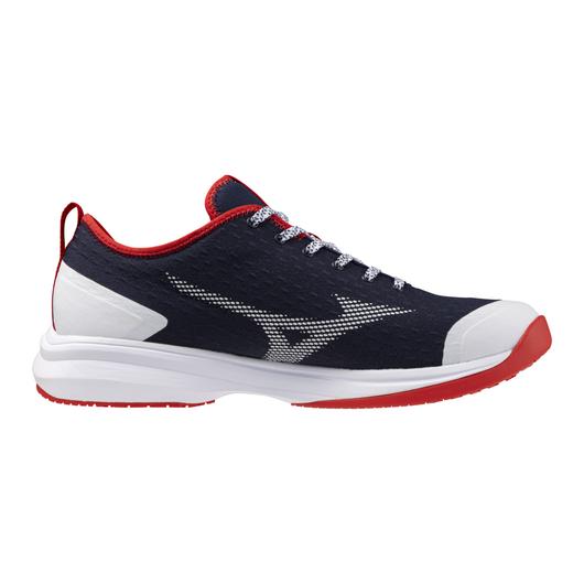 Men's Dominant 4 Low Turf Baseball Shoe - Navy/Red