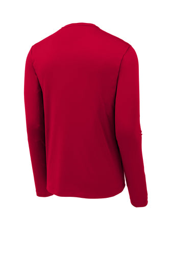 Sport-Tek ® Posi-UV® Pro Long Sleeve Tee - Deep Red